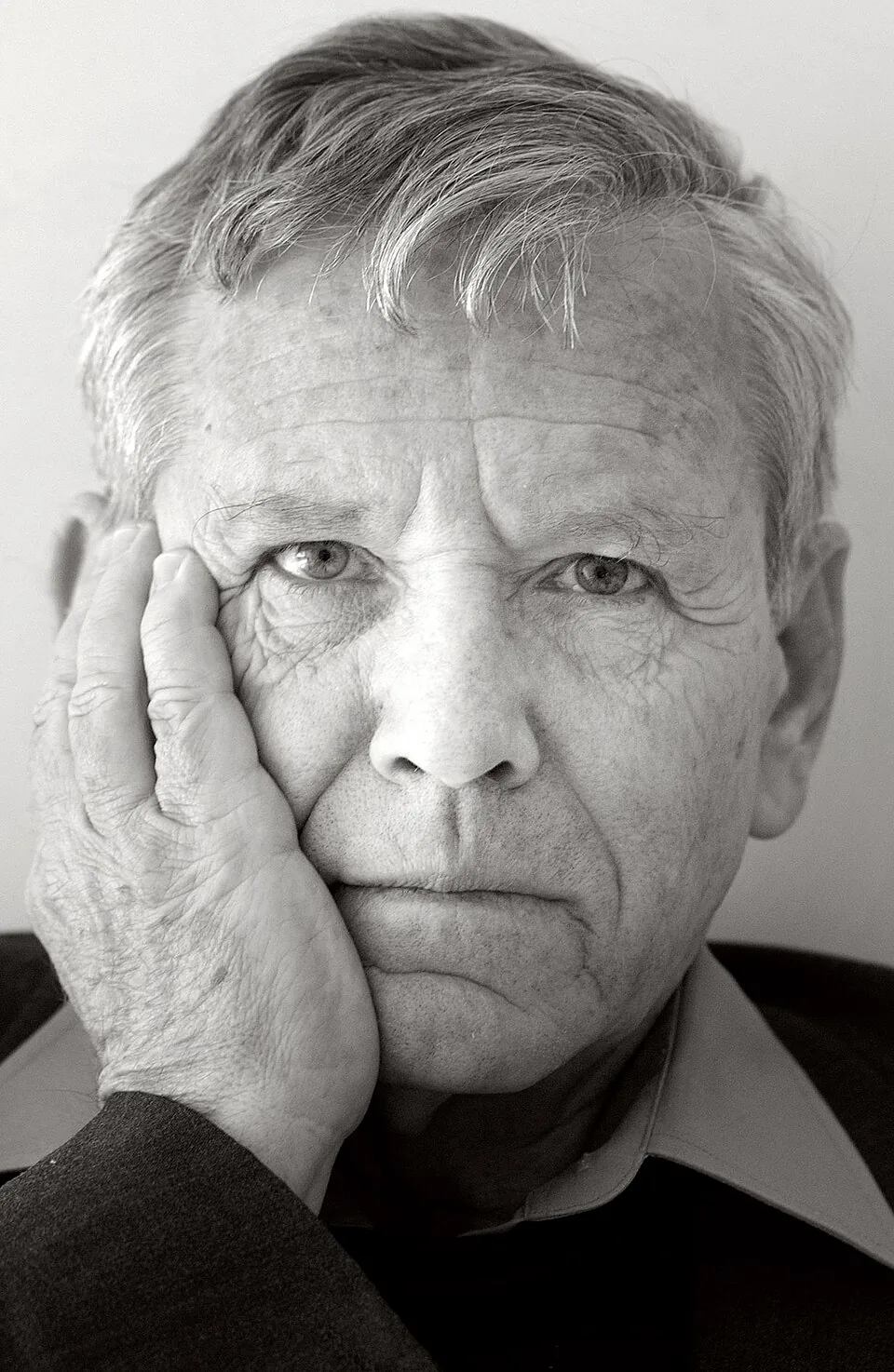 Fotografía de Amos Oz