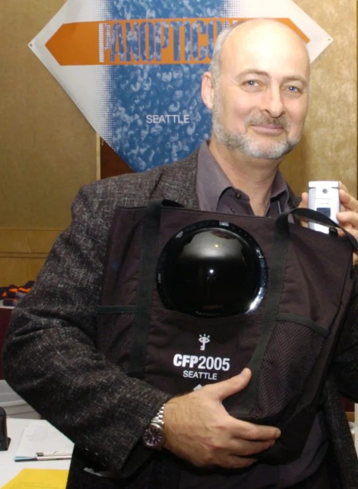 Fotografía de David Brin