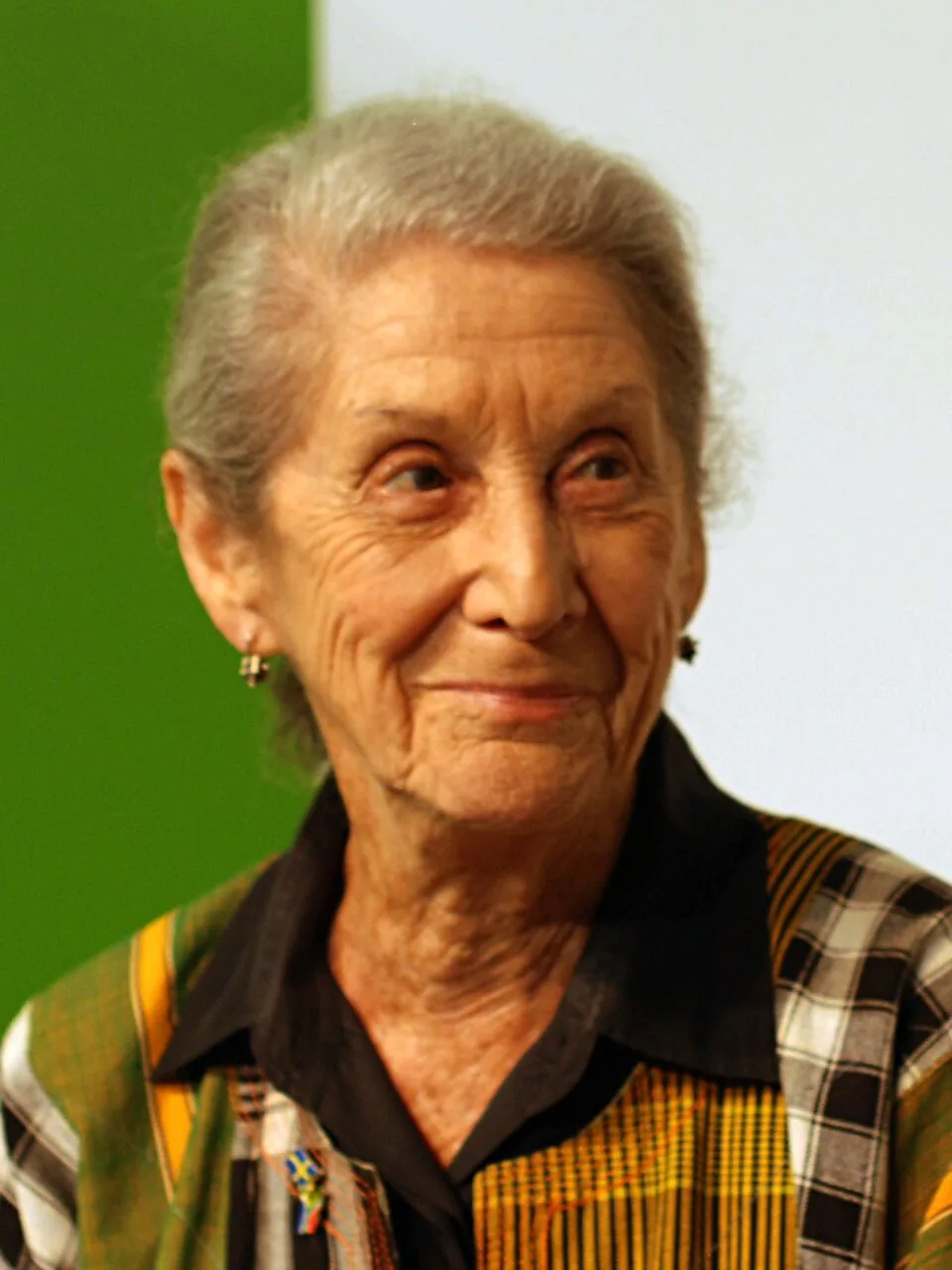 Fotografía de Nadine Gordimer