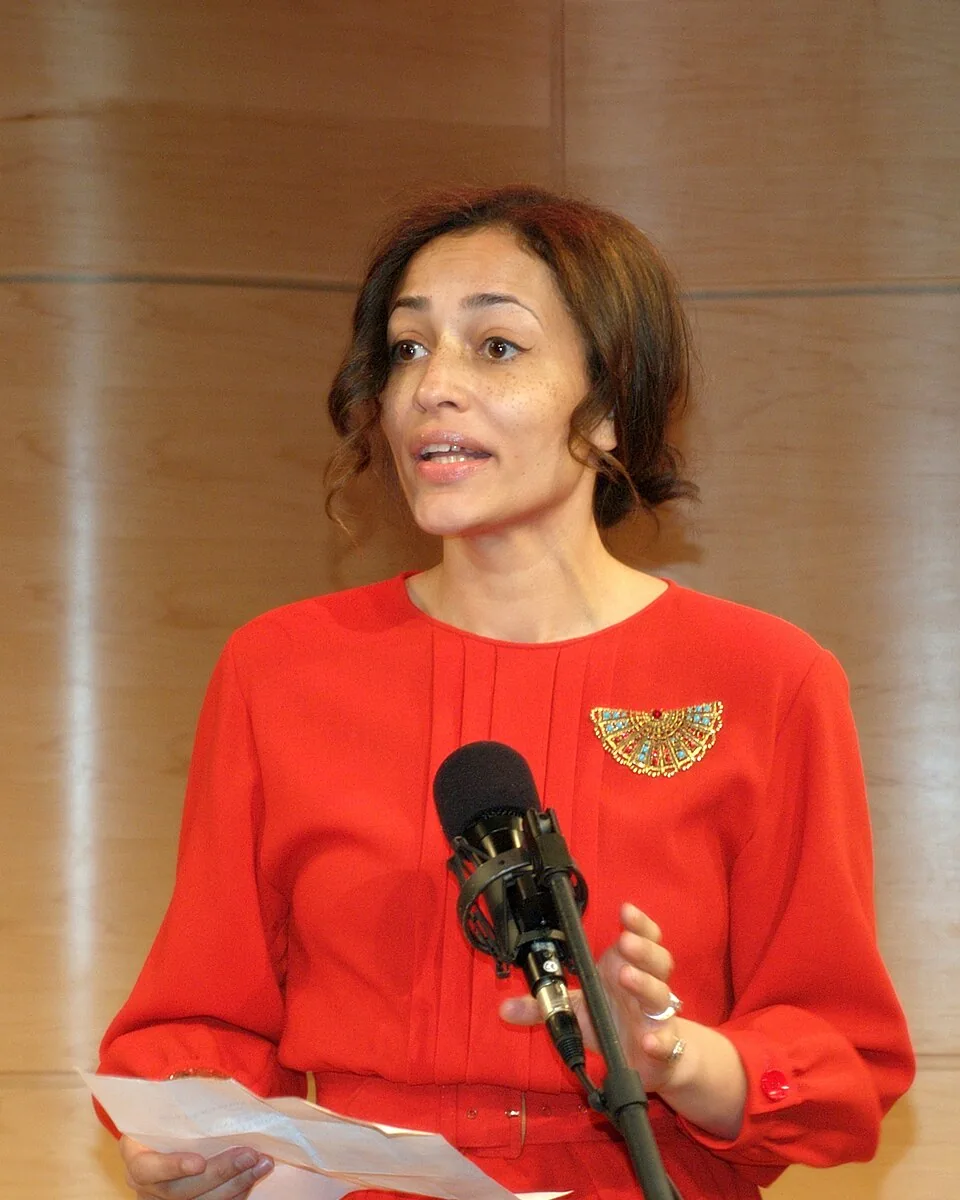 Fotografía de Zadie Smith