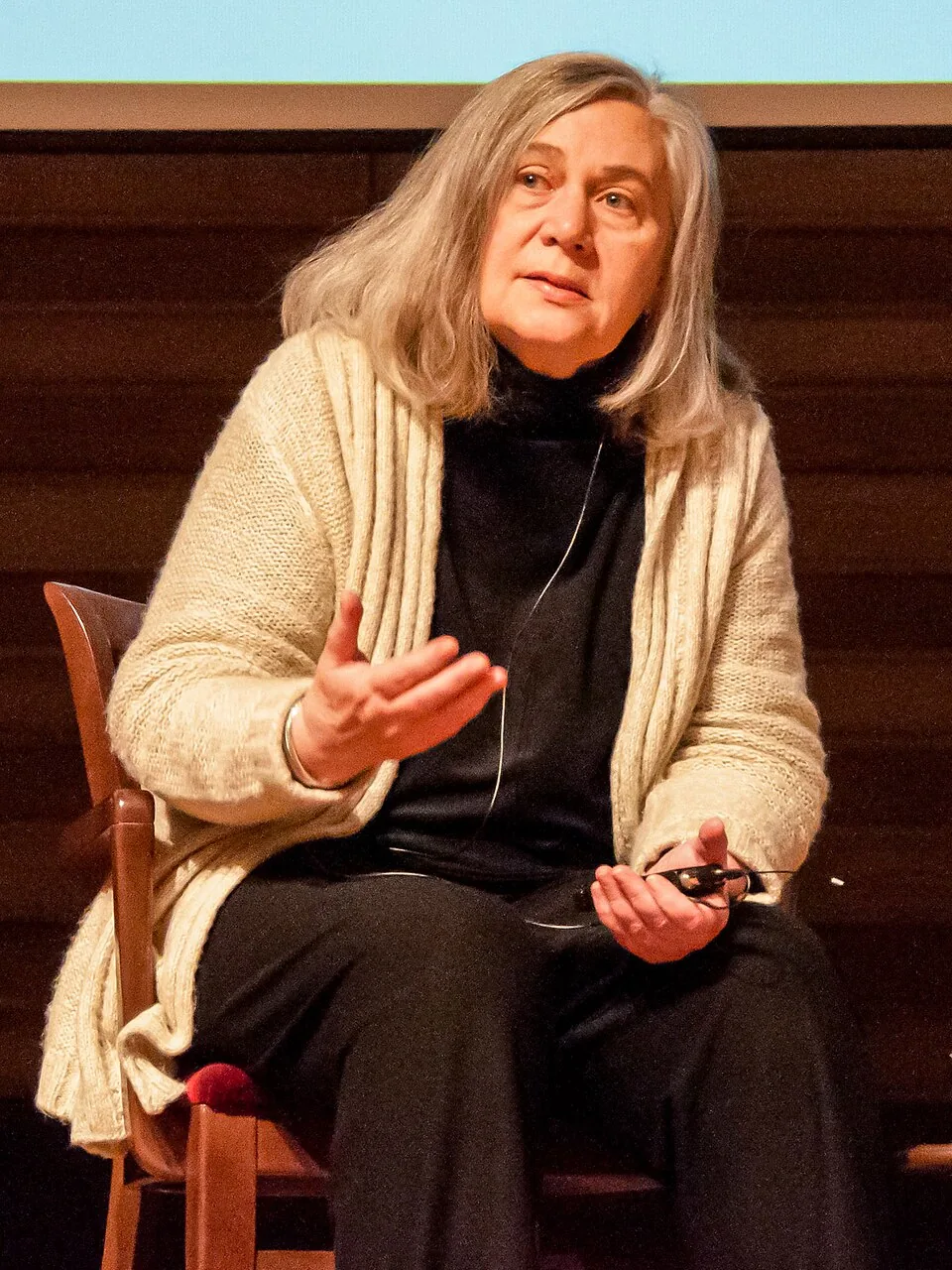 Fotografía de Marilynne Robinson