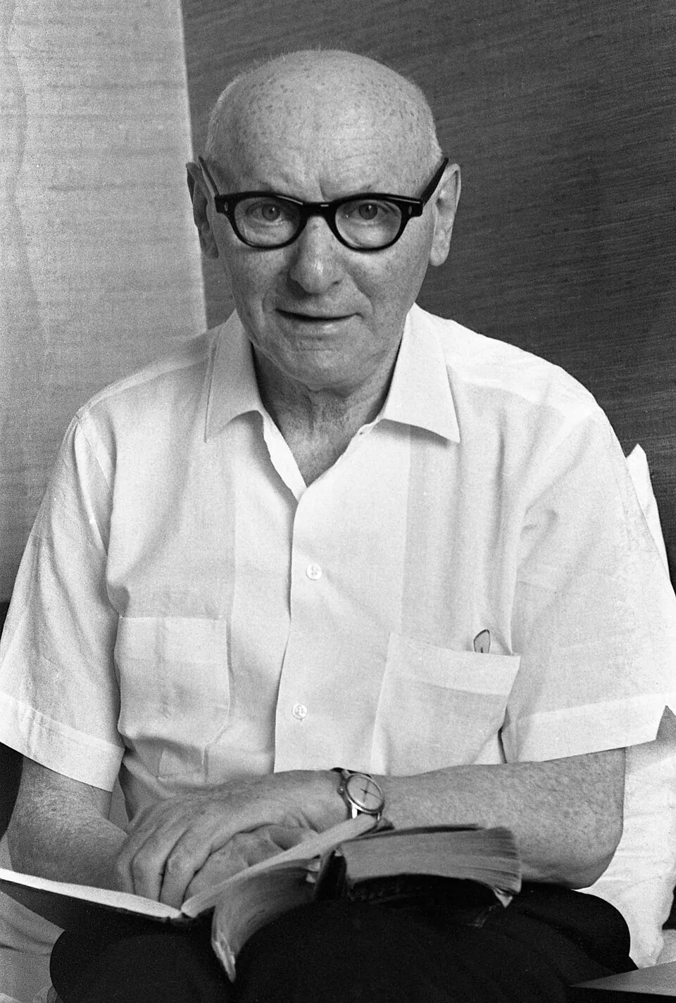 Fotografía de Isaac Bashevis Singer