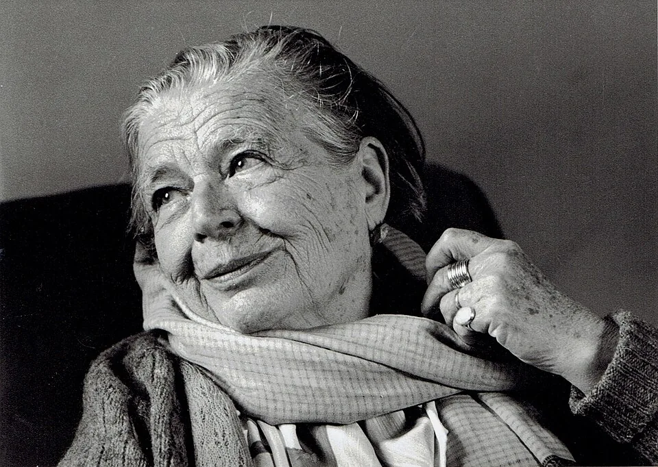 Fotografía de Marguerite Yourcenar