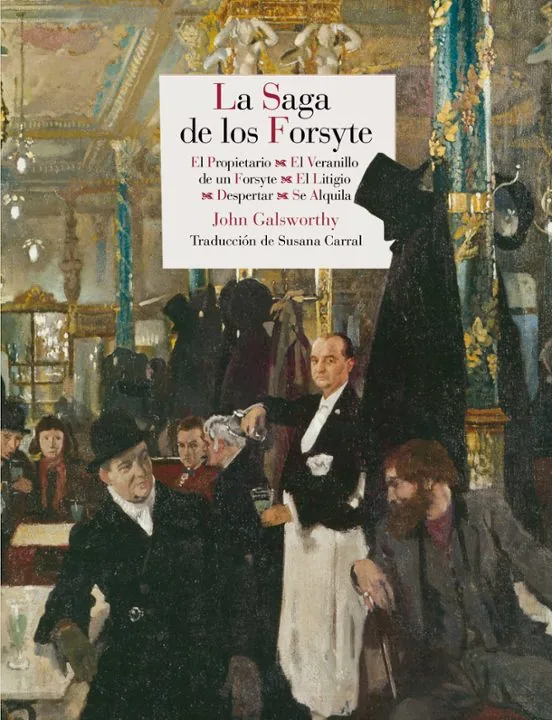 Portada de La saga de los Forsyte