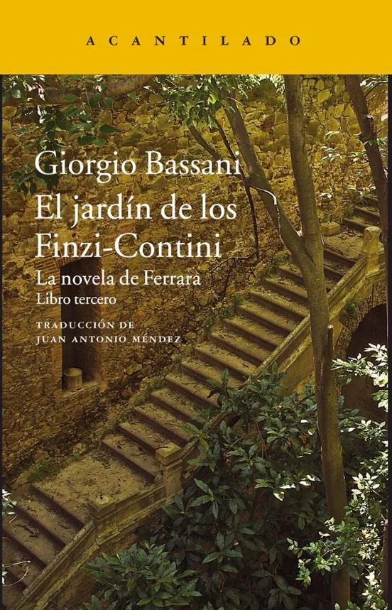 Portada de El jardín de los Finzi-Contini
