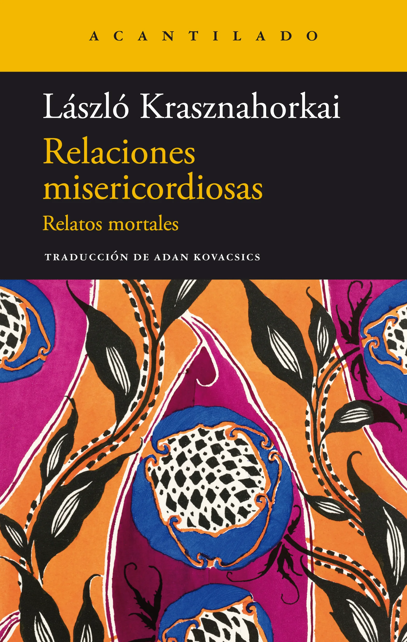 Portada de Relaciones misericordiosas