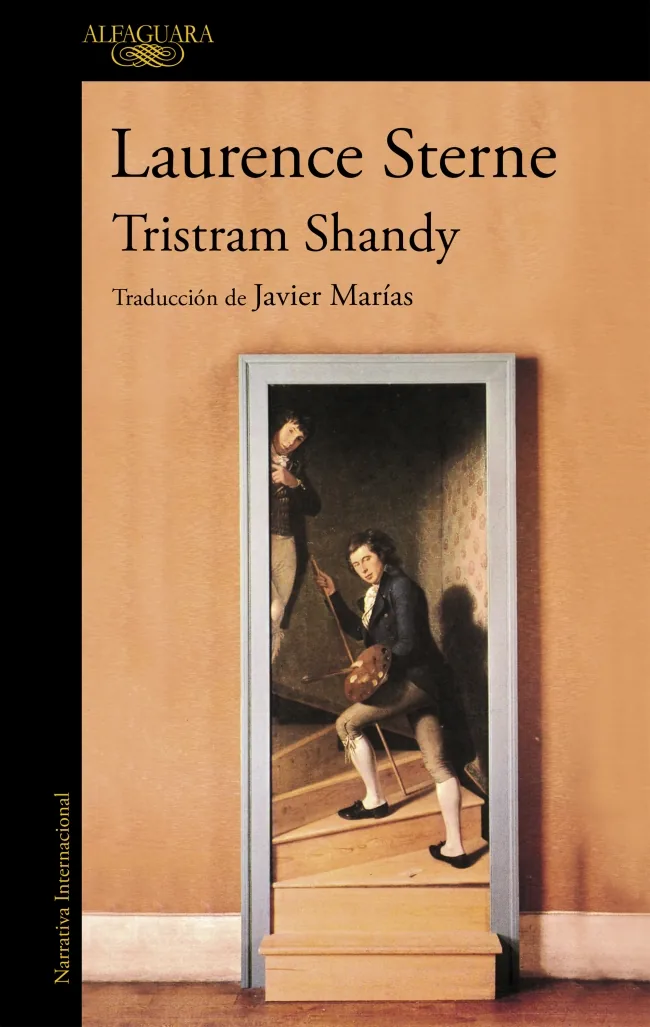 Portada de Vida y opiniones del caballero Tristram Shandy