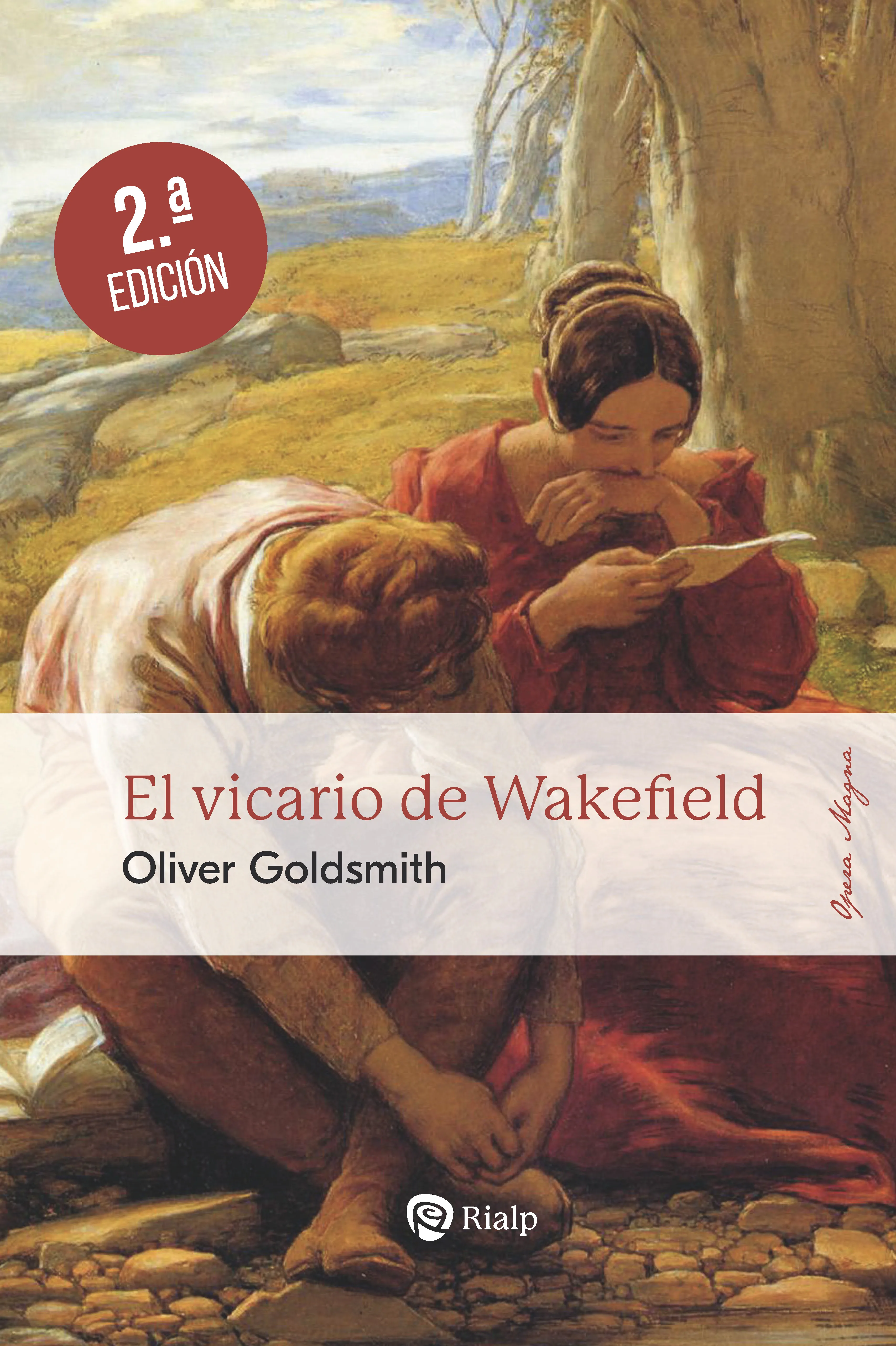 Portada de El vicario de Wakefield