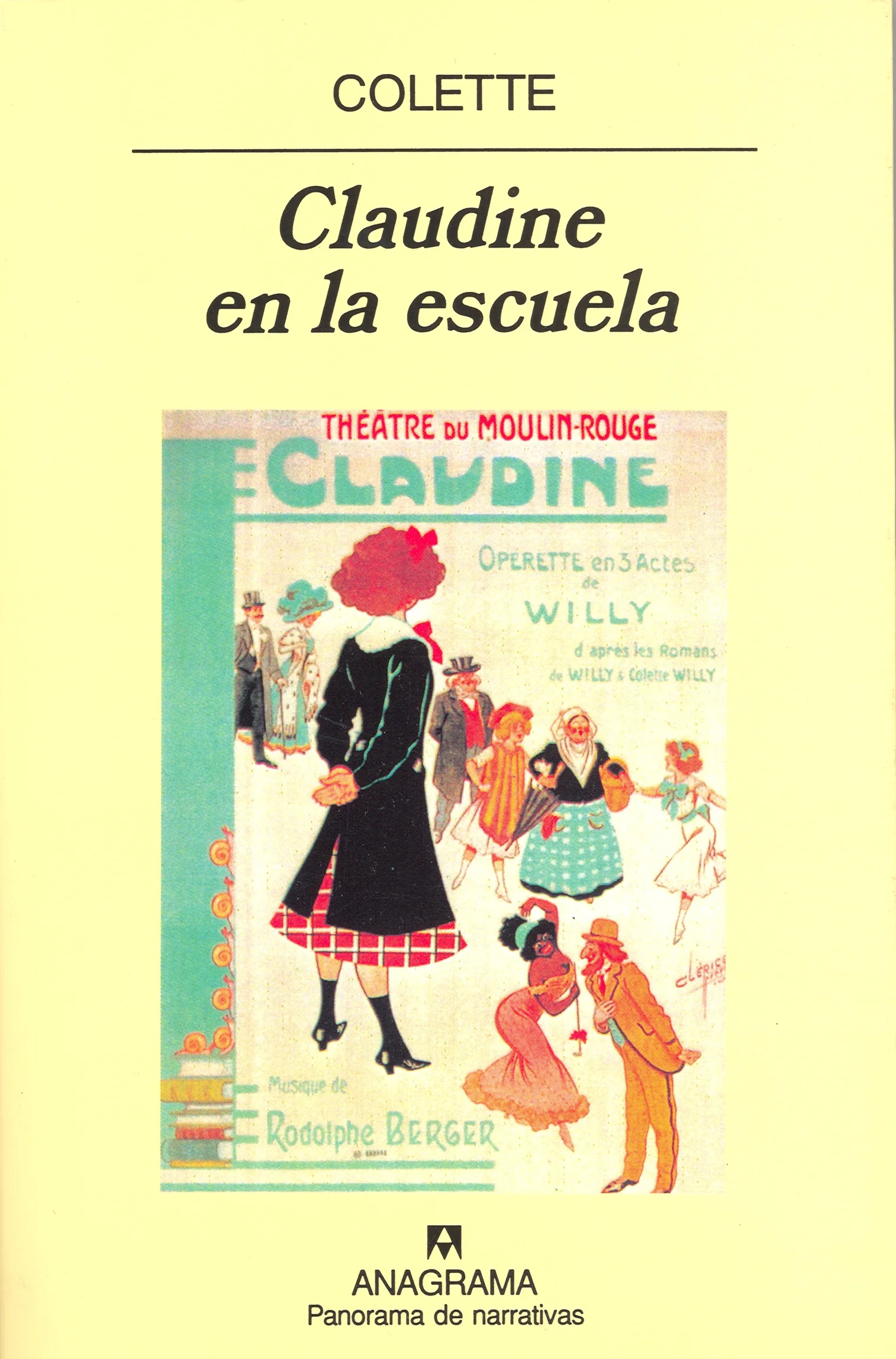 Portada de Claudine en la escuela