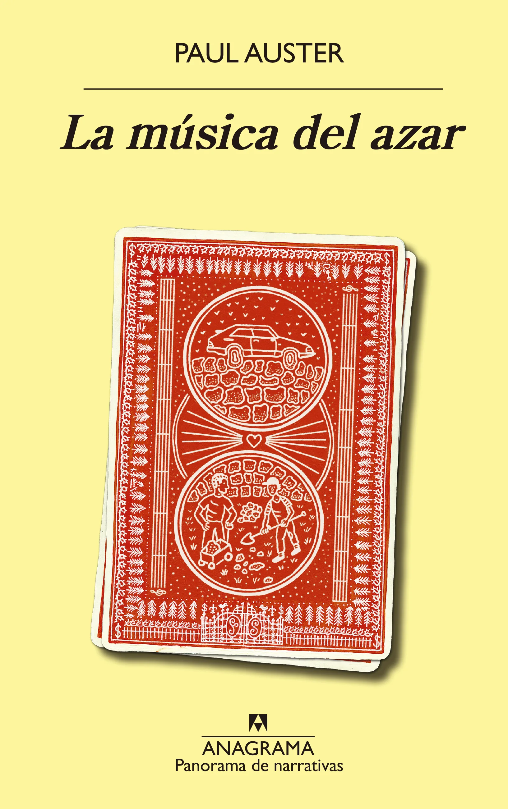 Portada de La música del azar