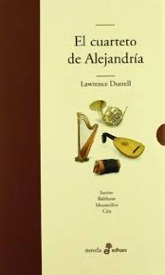 Portada de El cuarteto de Alejandría