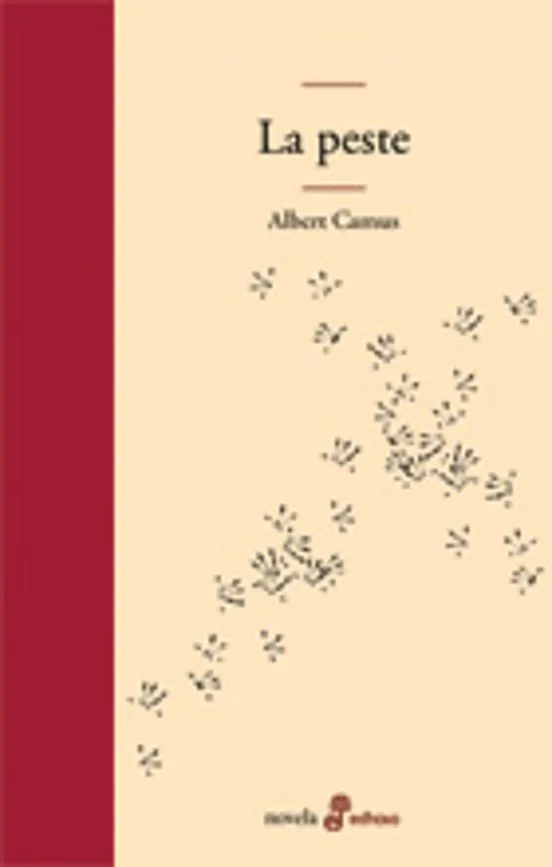 Portada de La peste