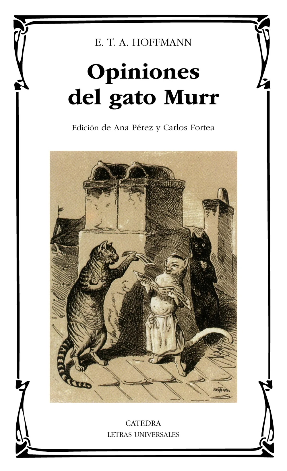 Portada de Opiniones del Gato Murr
