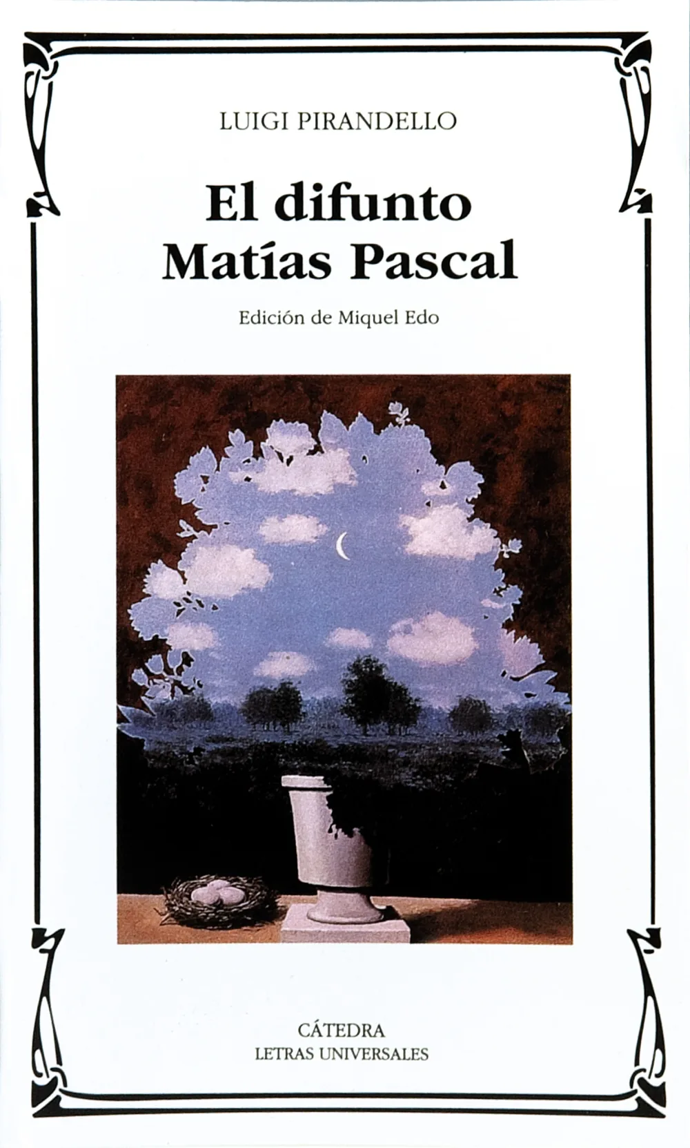 Portada — Ediciones Cátedra (ISBN 9788437616551)