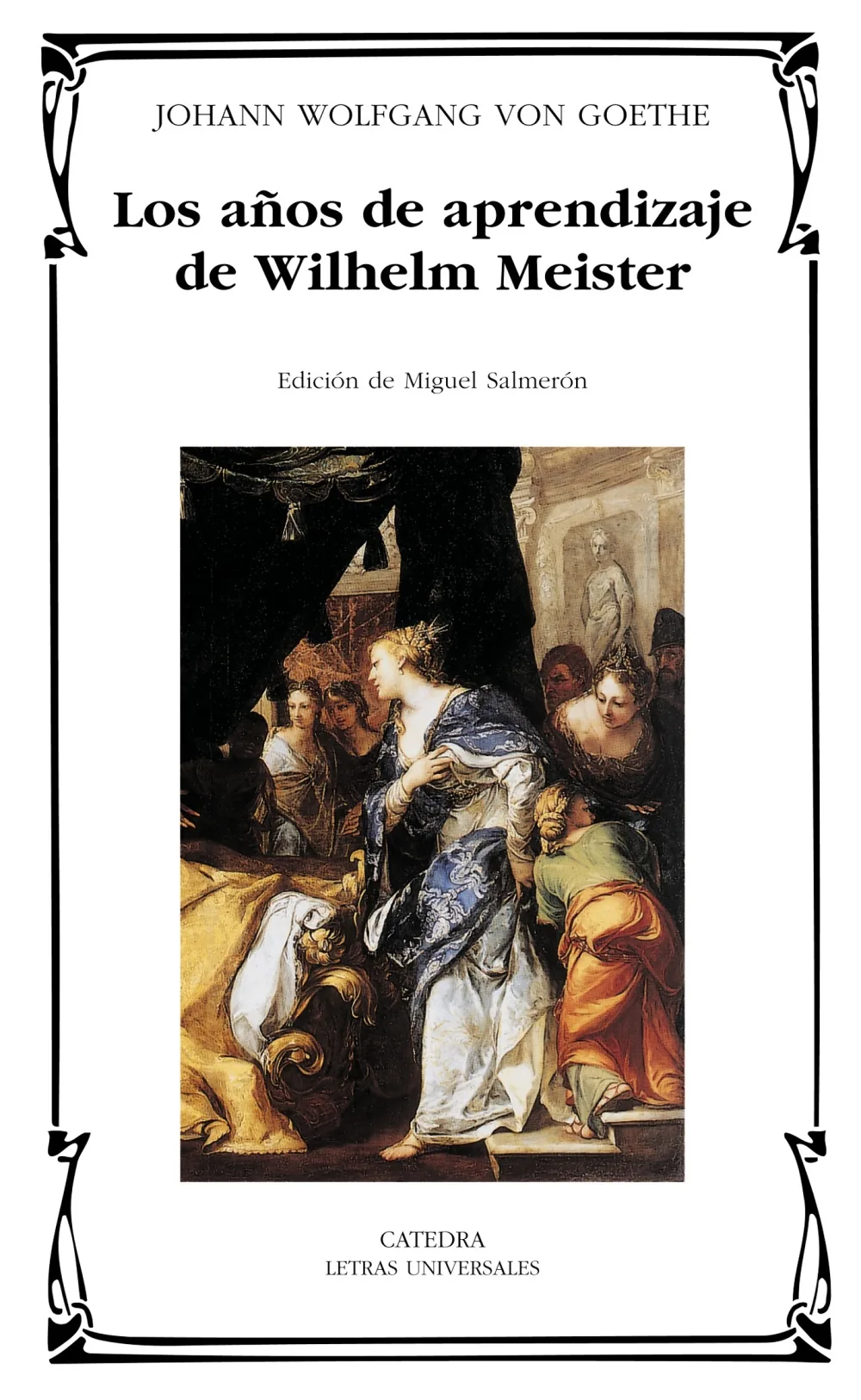 Portada de Los años de aprendizaje de Wilhelm Meister