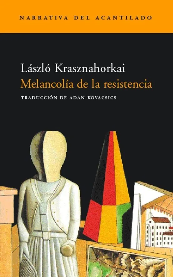 Portada de Melancolía de la resistencia