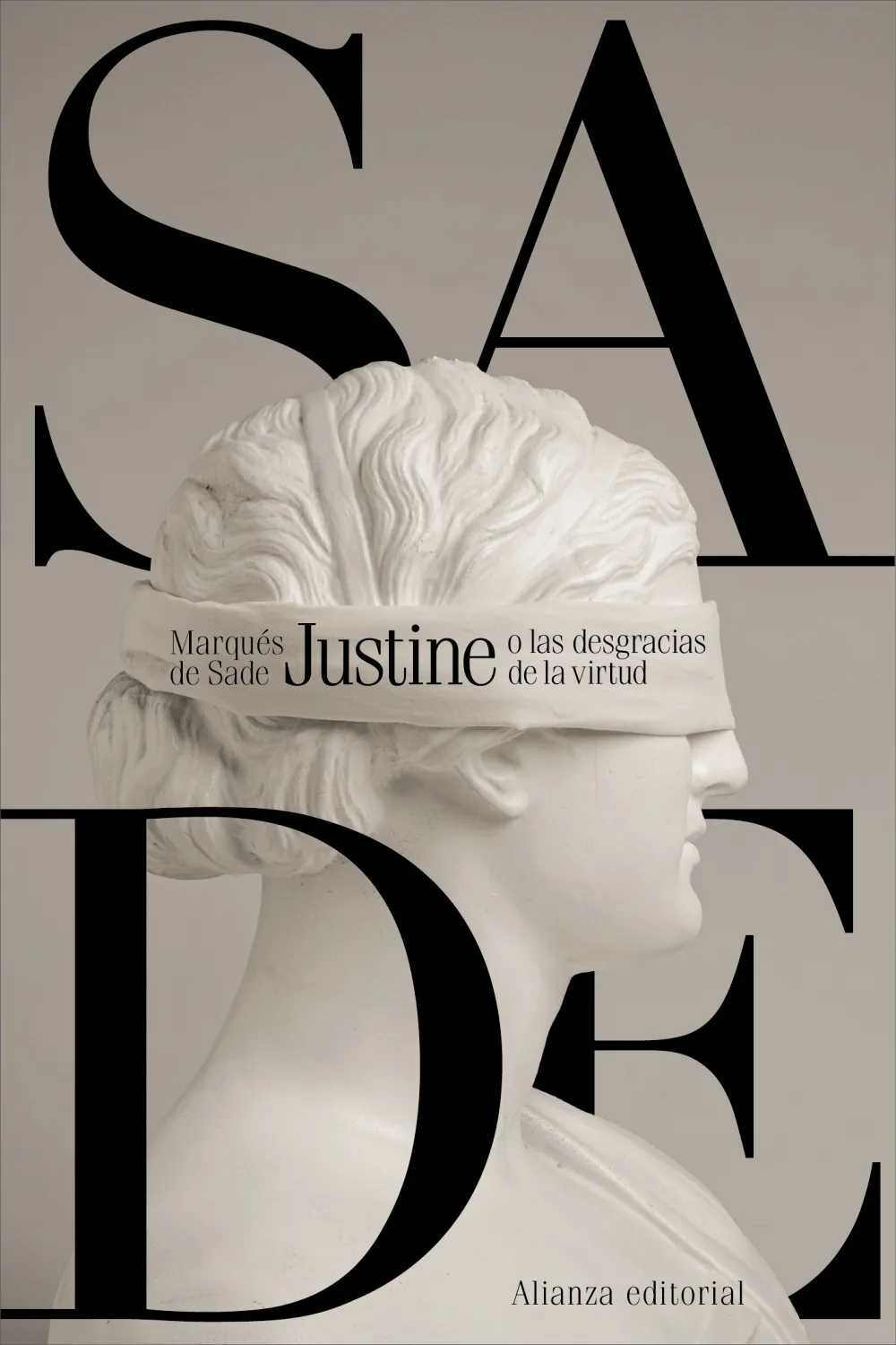 Portada de Justine o los infortunios de la virtud