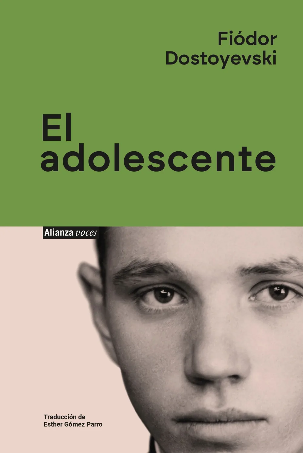 Portada de El adolescente