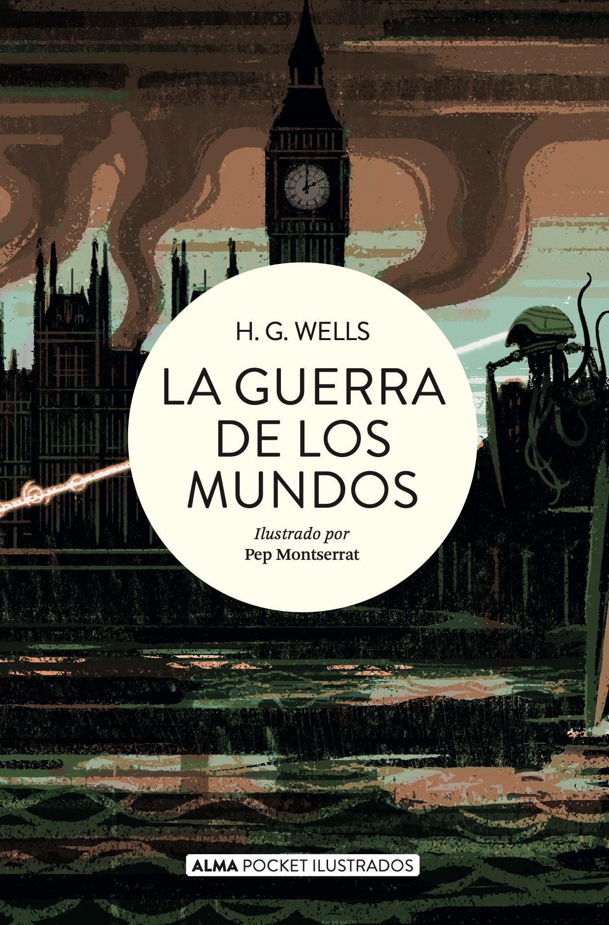 Portada de La guerra de los mundos