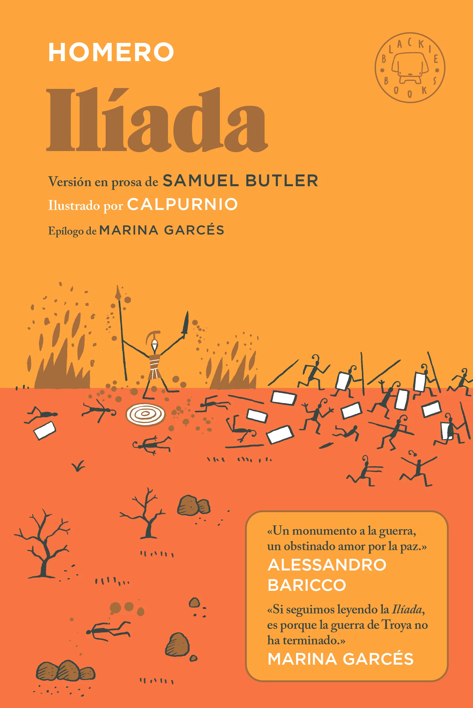 Portada de Ilíada